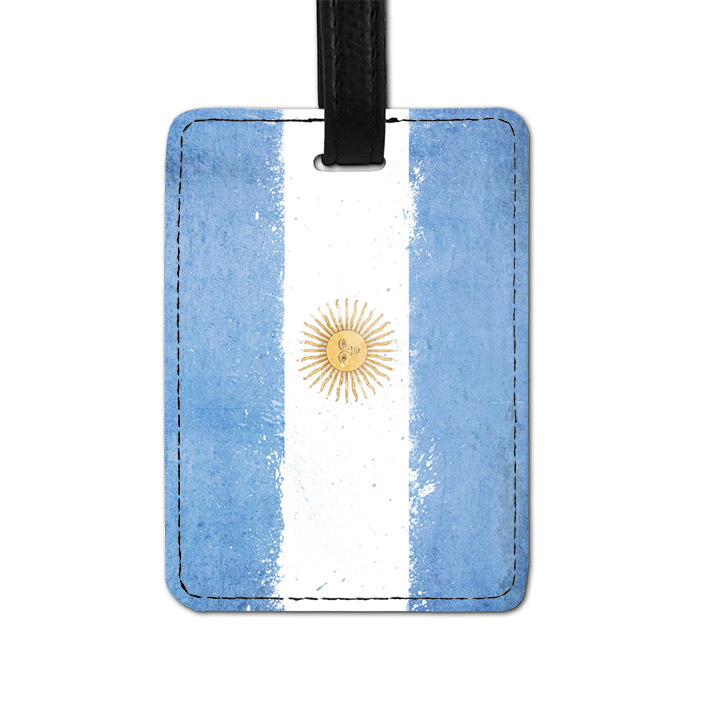 Argentina Flag Luggage Tag
