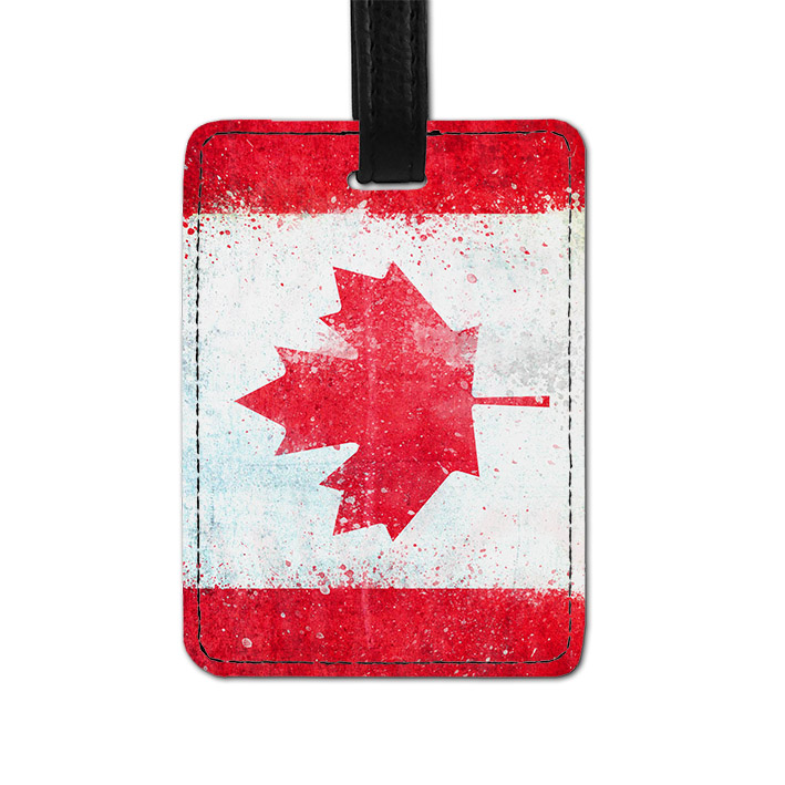 Canada Flag Luggage Tag