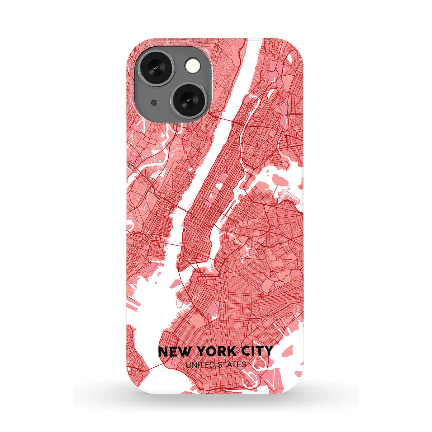 Custom City Street Map Phone Case