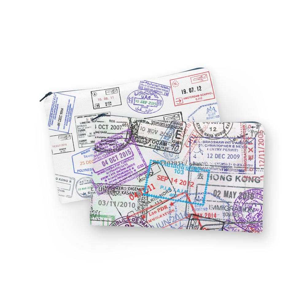 Custom Passport Travel Pouch