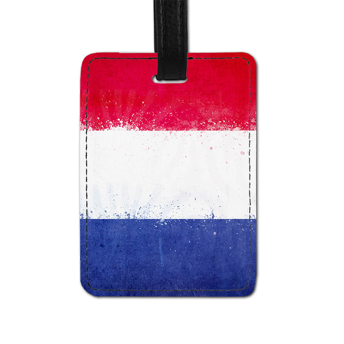 France Flag Luggage Tag
