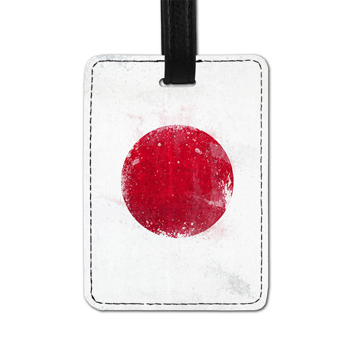 Japan Flag Luggage Tag