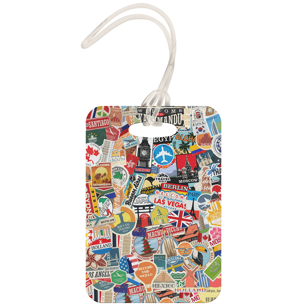 Travel Stickers Luggage Tag