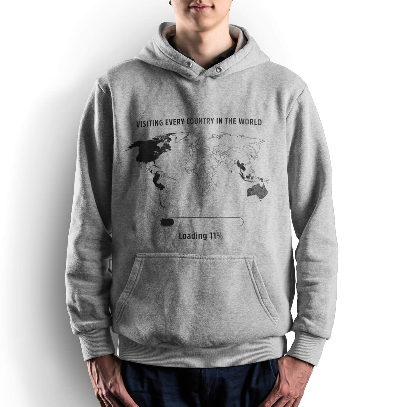 Visiting Every Country in the World Hoodie