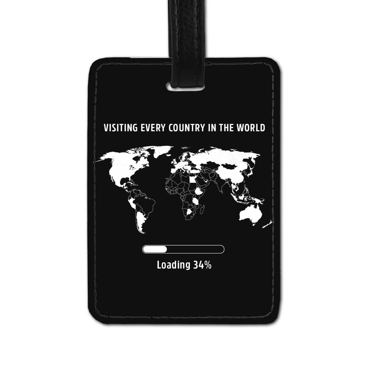 Visiting Every Country in the World Luggage Tag